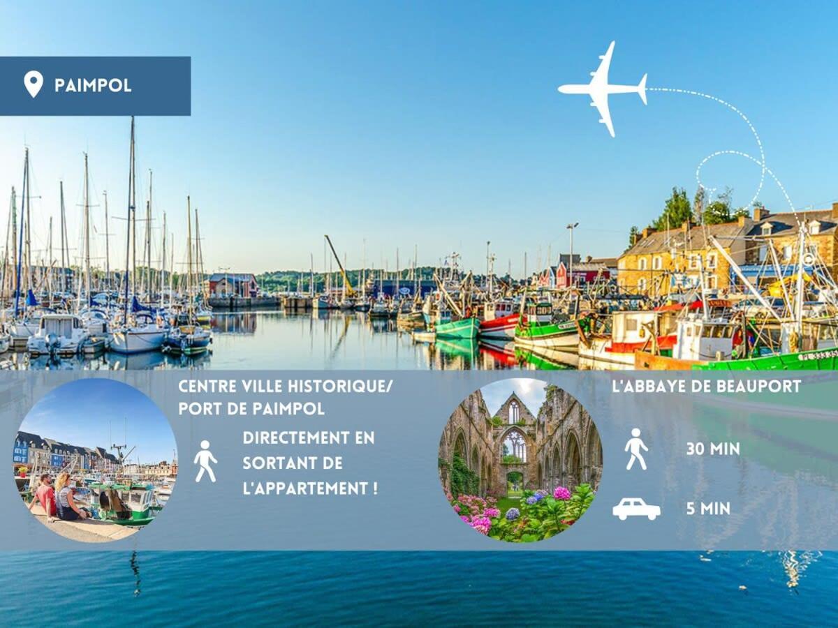 Magnifique T2 Coeur De Ville Port A Pieds 潘波勒 外观 照片